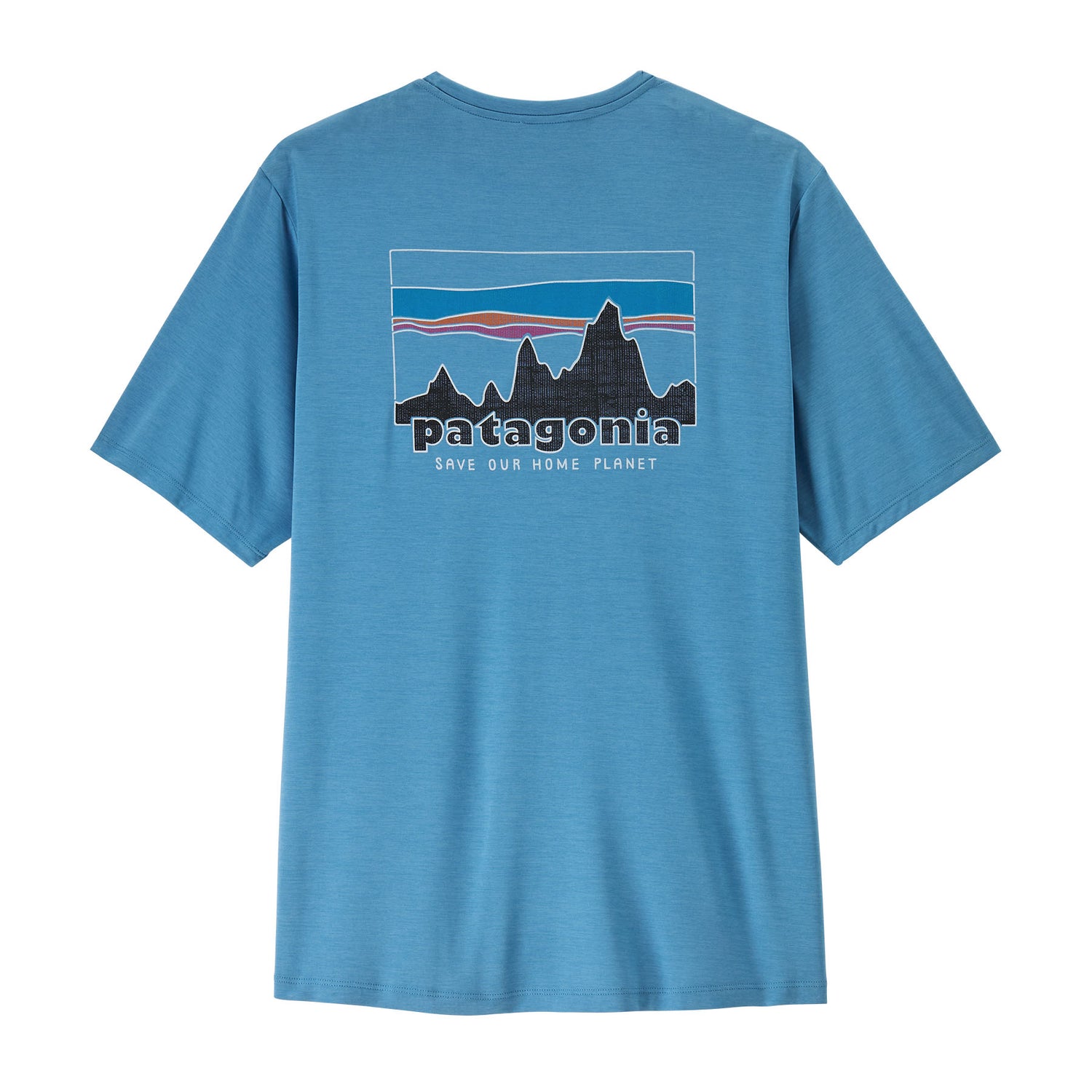 Patagonia Men's Cap Cool Daily Shirt - '73 Skyline Shore Blue - Light Shore Blue X-Dye / Small-Shore Blue - Light Shore Blue X-Dye / Medium-Shore Blue - Light Shore Blue X-Dye / Large-Shore Blue - Light Shore Blue X-Dye / X-Large-Shore Blue - Light Shore Blue X-Dye / XX-Large - 53 Degrees North 