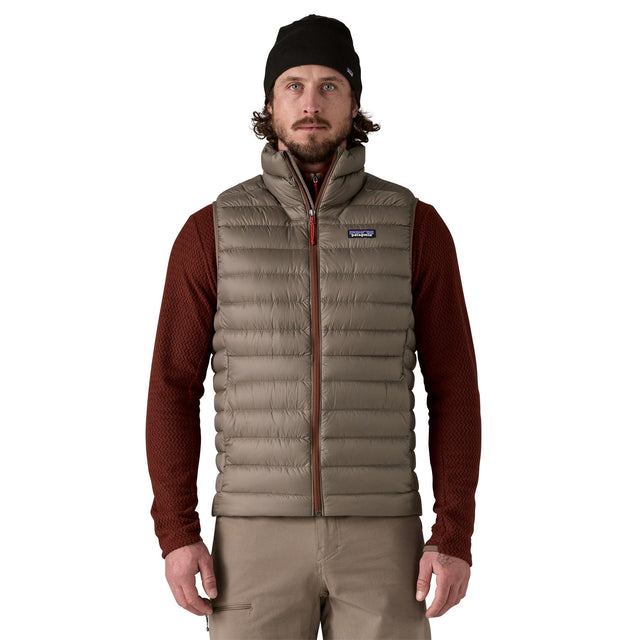Patagonia Men's Down Sweater Vest Marlow Brown / Small-Marlow Brown / Medium-Marlow Brown / Large-Marlow Brown / X-Large-Black / Small - 53 Degrees North 