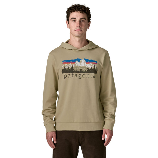 Patagonia Men's Fitz Roy Foothills Daily Hoodie Weathered Stone / Small - 53 Degrees North