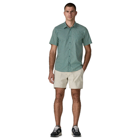 Patagonia Men's Go To Shirt Suns/Blue Sage / Small-Suns/Blue Sage / Medium-Suns/Blue Sage / Large-Suns/Blue Sage / X-Large-Kaleido/Black / Small - 53 Degrees North 