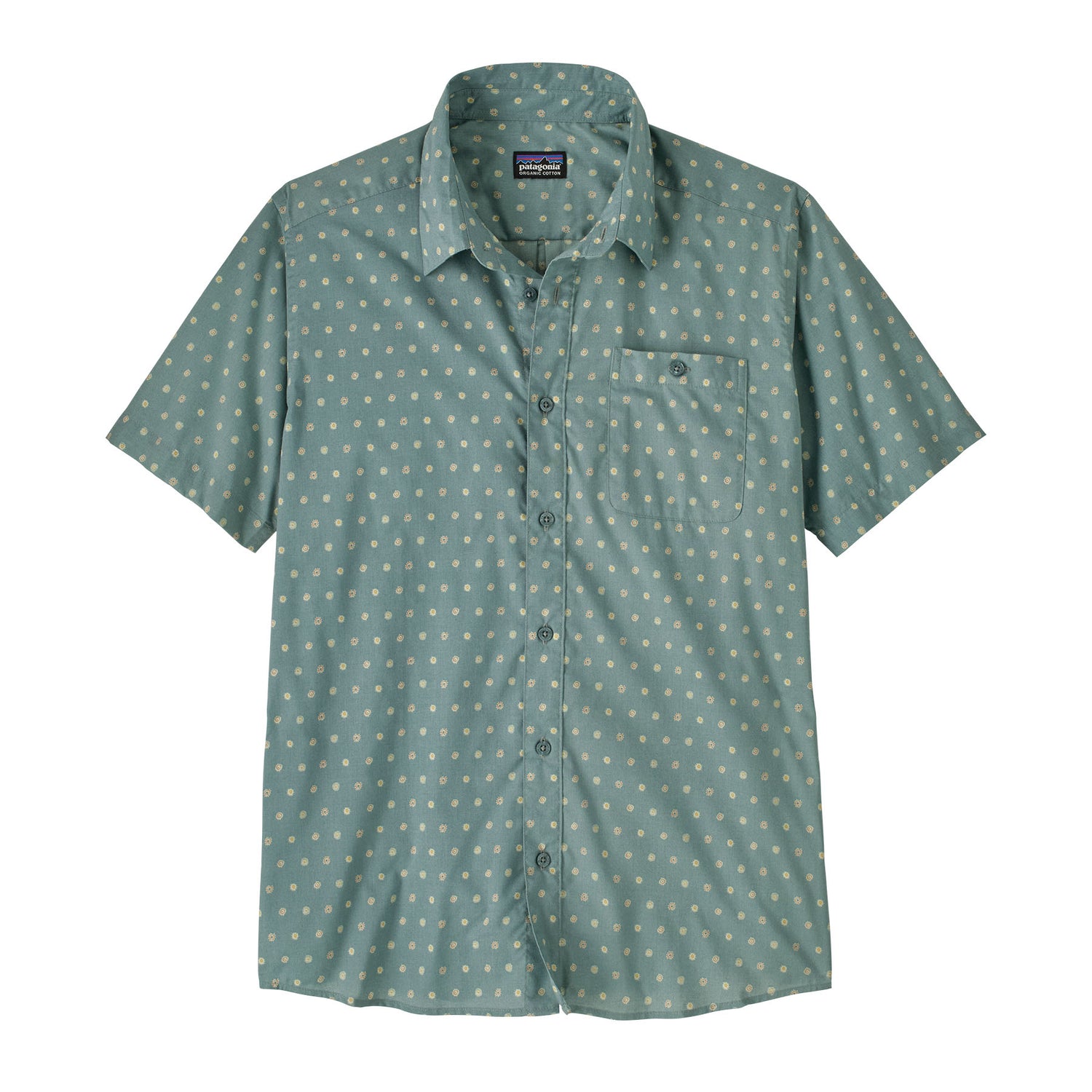 Patagonia Men's Go To Shirt Suns/Blue Sage / Small-Suns/Blue Sage / Medium-Suns/Blue Sage / Large-Suns/Blue Sage / X-Large-Kaleido/Black / Small - 53 Degrees North 