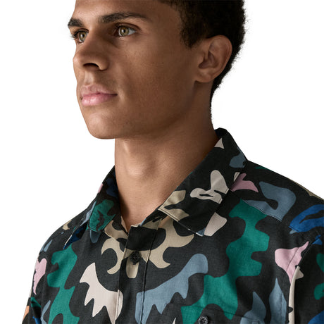 Patagonia Men's Go To Shirt Suns/Blue Sage / Small-Suns/Blue Sage / Medium-Suns/Blue Sage / Large-Suns/Blue Sage / X-Large-Kaleido/Black / Small - 53 Degrees North 