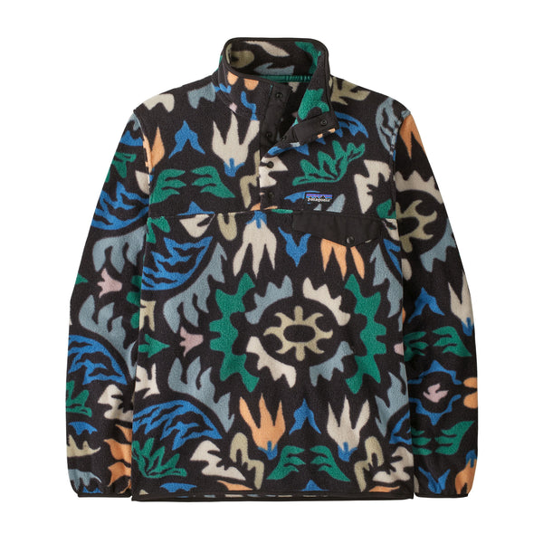 Patagonia Men's Lightweight Synch Snap-T Pullover Kaleido/Black / Small-Kaleido/Black / Medium-Kaleido/Black / Large-Kaleido/Black / X-Large-Kaleido/Black / XX-Large - 53 Degrees North 