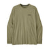 Patagonia Men's Long Sleeve P-6 Logo Responsibili-Tee P-6 Outline/Gumtree green / Small-P-6 Outline/Gumtree green / Medium-P-6 Outline/Gumtree green / Large-P-6 Outline/Gumtree green / X-Large-P-6 Outline/Gumtree green / XX-Large - 53 Degrees North 