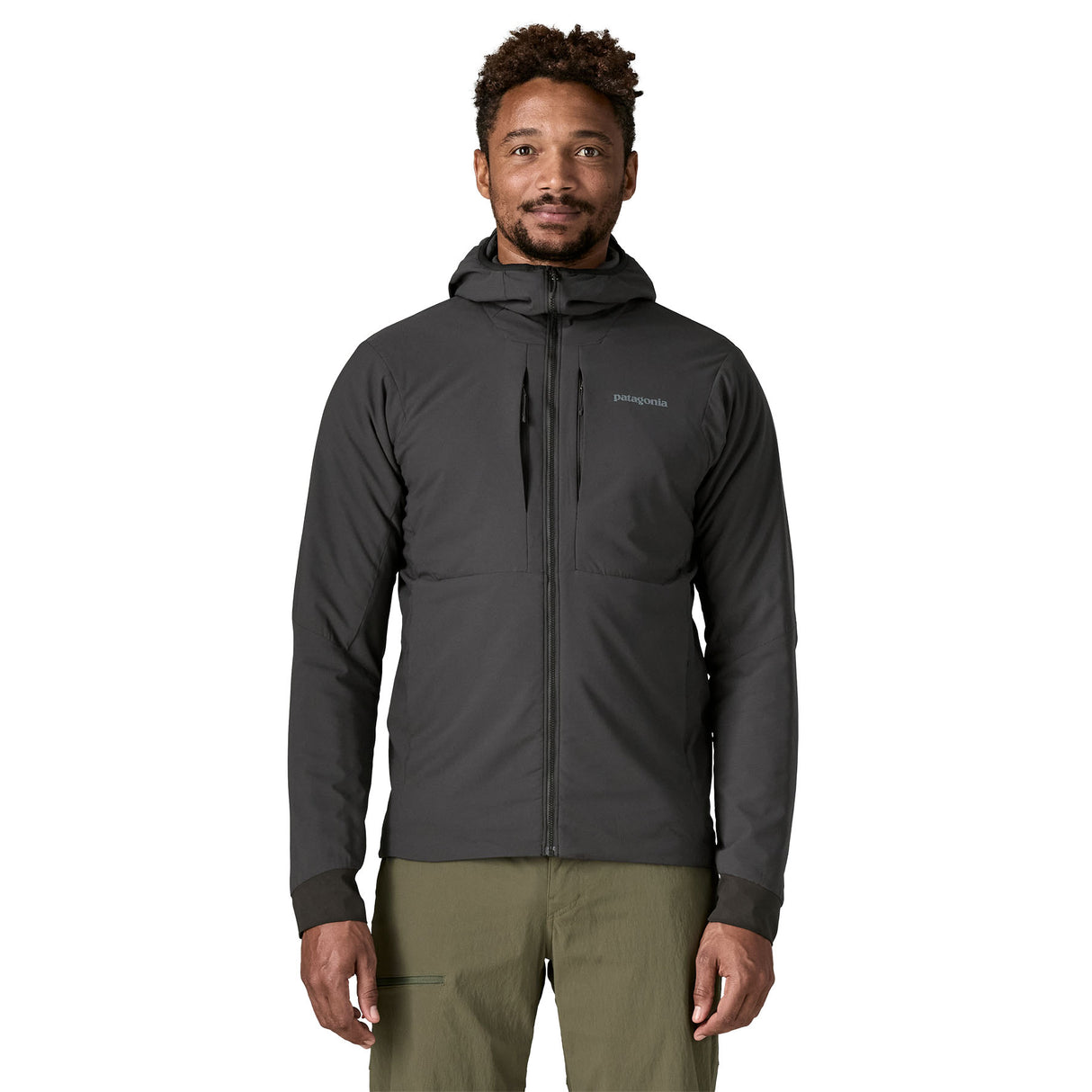 Patagonia Men's Nano Air Light Hoody Ink Black / Small - 53 Degrees North
