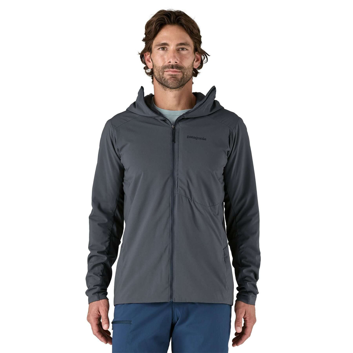 Patagonia Men's Nano-Air Ultralight Full-Zip Hoodie Smolder Blue / Small-Smolder Blue / Medium-Smolder Blue / Large-Smolder Blue / X-Large - 53 Degrees North 