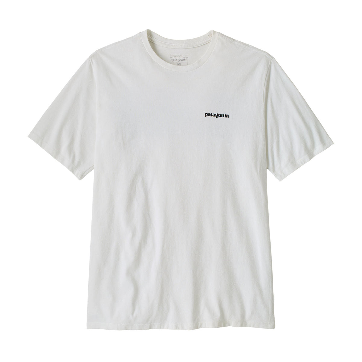 Patagonia Men's P 6 Logo Responsibili Tee Fiber White / Small - 53 Degrees North