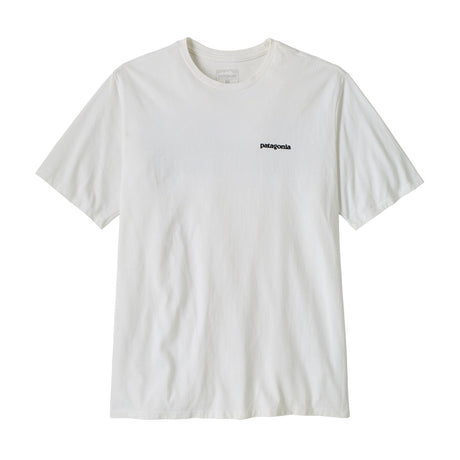 Patagonia Men's P 6 Logo Responsibili Tee Fiber White / Small - 53 Degrees North