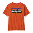 Patagonia Men's P-6 Logo T-Shirt Coal Orange / Small - 53 Degrees North