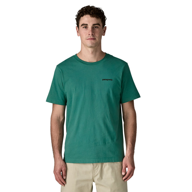 Patagonia Men's P-6 Logo T-Shirt Gem Green / Small-Gem Green / Medium-Gem Green / Large-Gem Green / X-Large-Gem Green / XX-Large - 53 Degrees North 