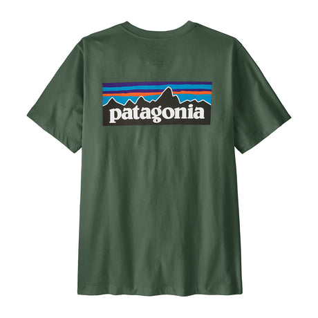 Patagonia Men's P-6 Logo T-Shirt Canopy Green / Small - 53 Degrees North