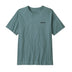 Patagonia Men's P 6 Logo Tee Shirt Blue Sage / Small - 53 Degrees North