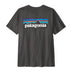 Patagonia Men's P 6 Logo Tee Shirt Ink Black / Small - 53 Degrees North