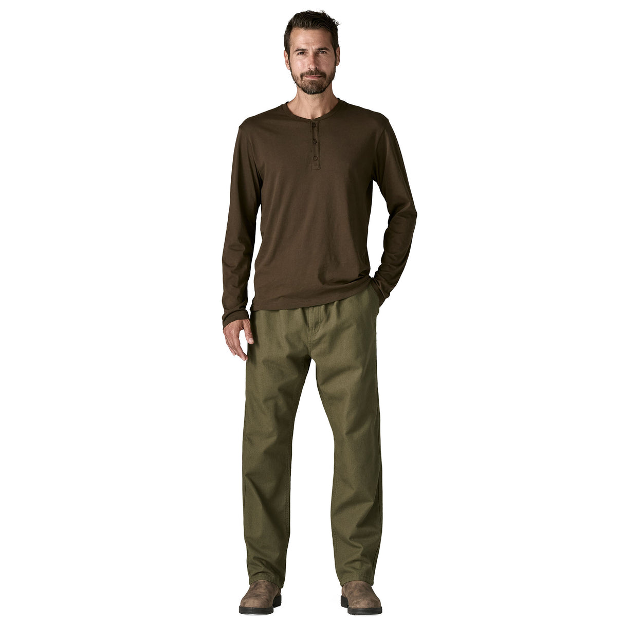 Patagonia Men's Point Reyes Canvas Gi Trousers Basin Green / Small-Basin Green / Medium-Basin Green / Large-Basin Green / X-Large-Basin Green / XX-Large - 53 Degrees North 