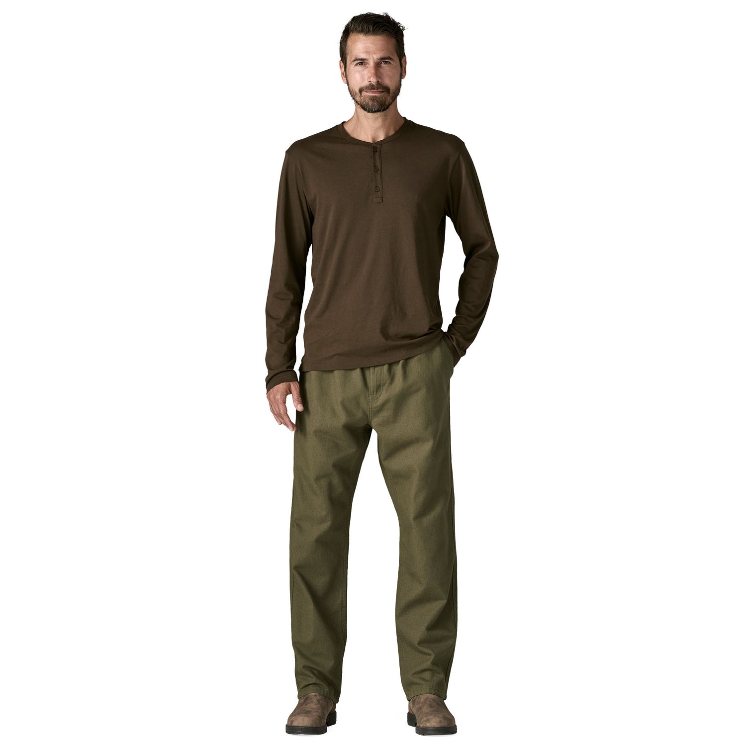 Patagonia Men's Point Reyes Canvas Gi Trousers Basin Green / Small-Basin Green / Medium-Basin Green / Large-Basin Green / X-Large-Basin Green / XX-Large - 53 Degrees North 