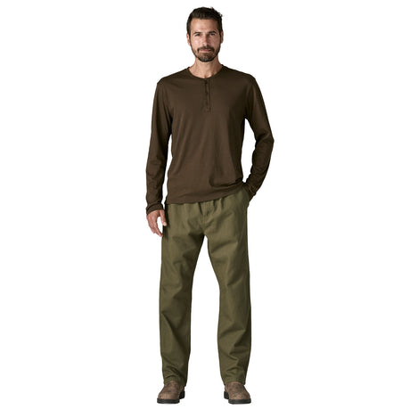 Patagonia Men's Point Reyes Canvas Gi Trousers Basin Green / Small-Basin Green / Medium-Basin Green / Large-Basin Green / X-Large-Basin Green / XX-Large - 53 Degrees North 