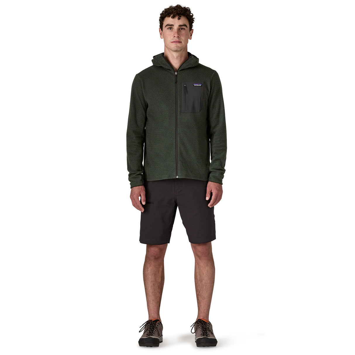 Patagonia Men's R1 Air Full-Zip Hooded Fleece Jacket Dried Vanilla / Small-Dried Vanilla / Medium-Dried Vanilla / Large-Dried Vanilla / X-Large-Old Growth Green / Small - 53 Degrees North 