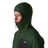 Patagonia Men's R1 Air Full Zip Hooded Jacket Summit Blue / Small - 53 Degrees North