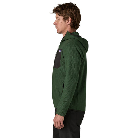 Patagonia Men's R1 Air Full Zip Hooded Jacket Summit Blue / Small - 53 Degrees North