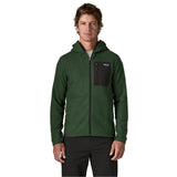 Patagonia Men's R1 Air Full Zip Hooded Jacket Treeline Green / Small - 53 Degrees North