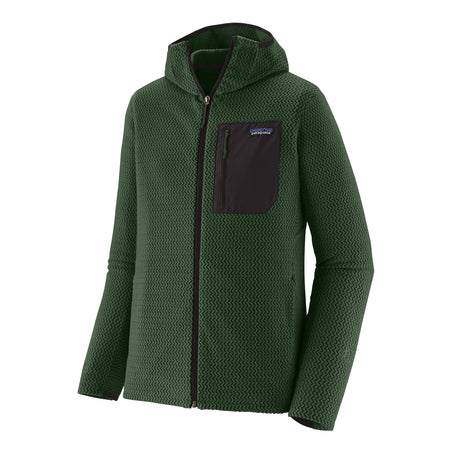 Patagonia Men's R1 Air Full Zip Hooded Jacket Summit Blue / Small - 53 Degrees North