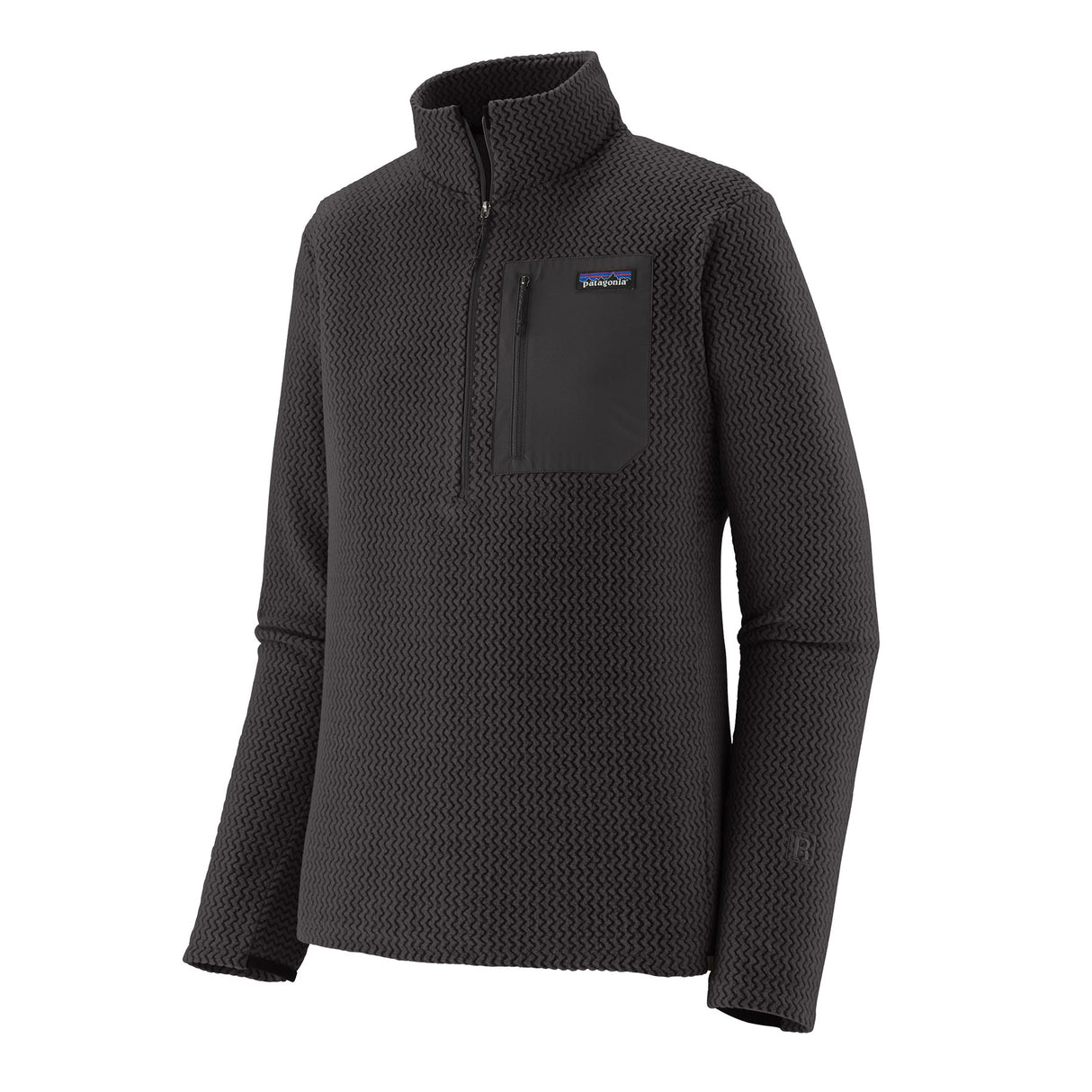 Patagonia Men's R1 Air Zip Neck Sweater Black / Small-Black / Medium-Black / Large-Black / X-Large - 53 Degrees North 