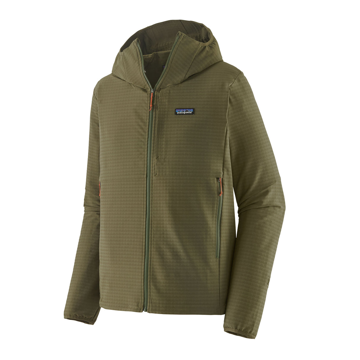 Patagonia Men's R1 TechFace Hooded Jacket Basin Green / Small-Basin Green / Medium-Basin Green / Large-Basin Green / X-Large-Basin Green / XX-Large - 53 Degrees North 