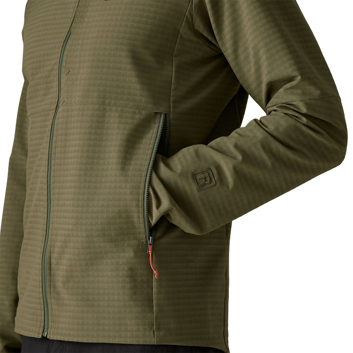 Patagonia Men's R1 TechFace Hooded Jacket Basin Green / Small-Basin Green / Medium-Basin Green / Large-Basin Green / X-Large-Basin Green / XX-Large - 53 Degrees North 
