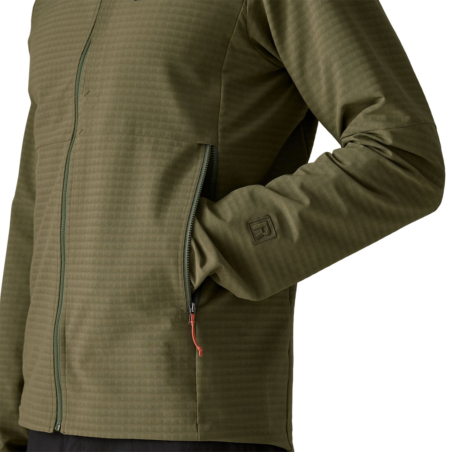 Patagonia Men's R1 TechFace Hooded Jacket Basin Green / Small-Basin Green / Medium-Basin Green / Large-Basin Green / X-Large-Basin Green / XX-Large - 53 Degrees North 