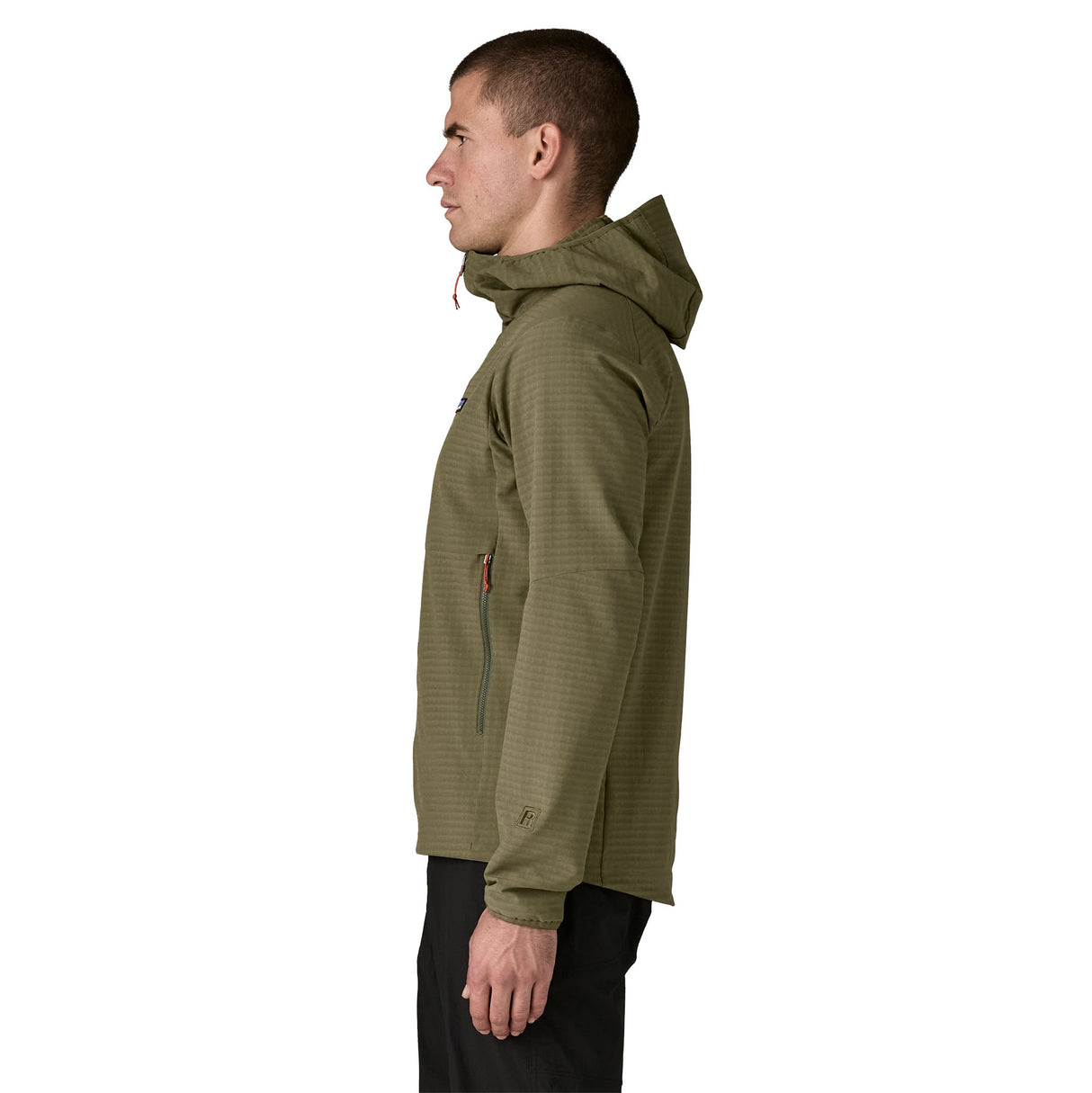 Patagonia Men's R1 TechFace Hooded Jacket Basin Green / Small-Basin Green / Medium-Basin Green / Large-Basin Green / X-Large-Basin Green / XX-Large - 53 Degrees North 