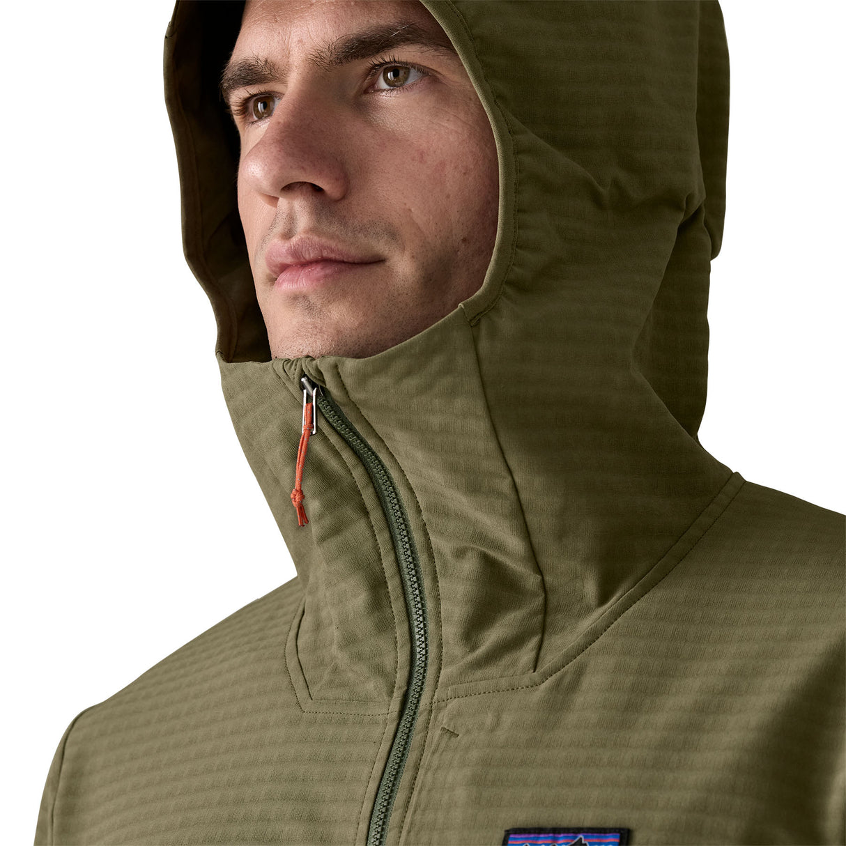 Patagonia Men's R1 TechFace Hooded Jacket Basin Green / Small-Basin Green / Medium-Basin Green / Large-Basin Green / X-Large-Basin Green / XX-Large - 53 Degrees North 