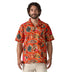 Patagonia Men's Tropical Island Camp Shirt Wrasse/Pollinator Orange / Small - 53 Degrees North