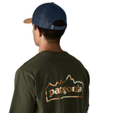 Patagonia P-6 Logo LoPro Trucker Hat Forge Grey-White/Peach Sherbet-Barnacle Blue-Black-New Navy - 53 Degrees North 