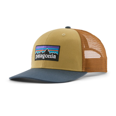 Patagonia P-6 Logo Trucker Hat Lynx Tan - 53 Degrees North