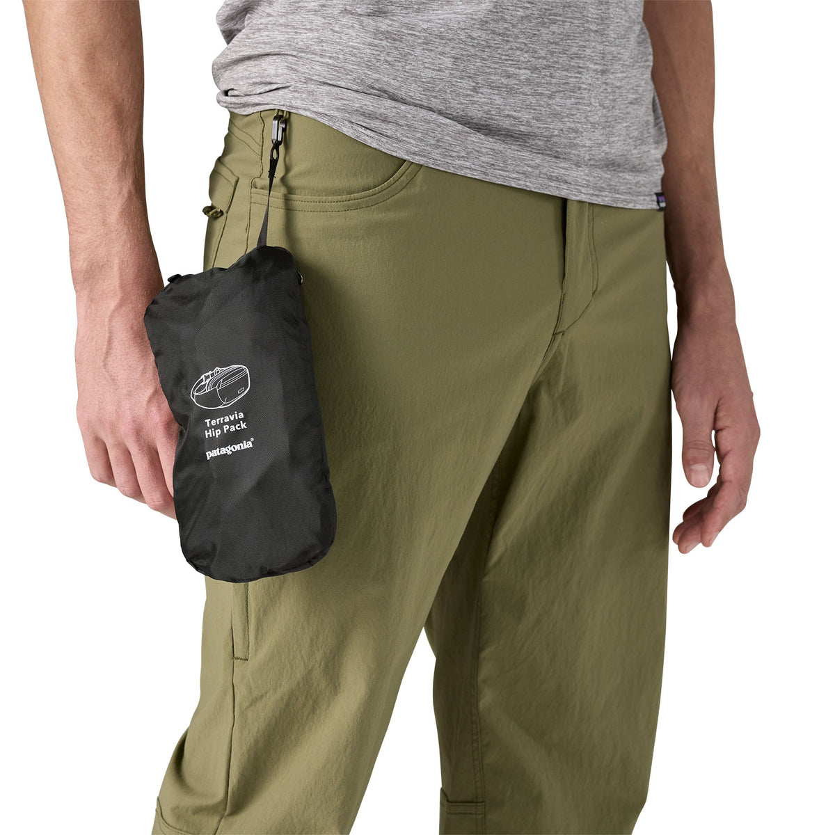 Patagonia Terravia Hip Pack Black - 53 Degrees North