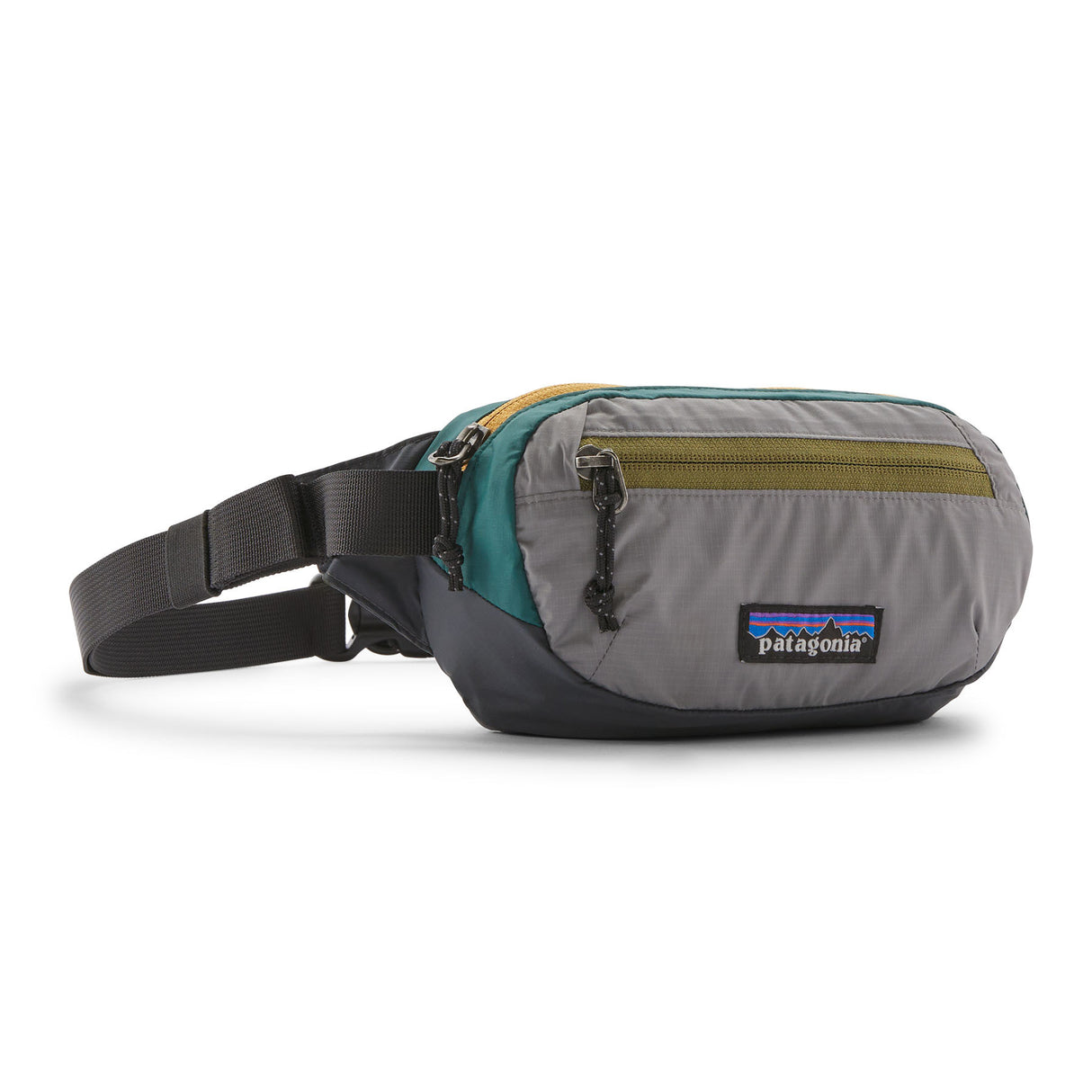 Patagonia Terravia Mini Hip Pack Patchwork/Gumtree Green-Quiet Violet-Black-Smolder Blue-Patchwork/Barnacle Blue - 53 Degrees North 