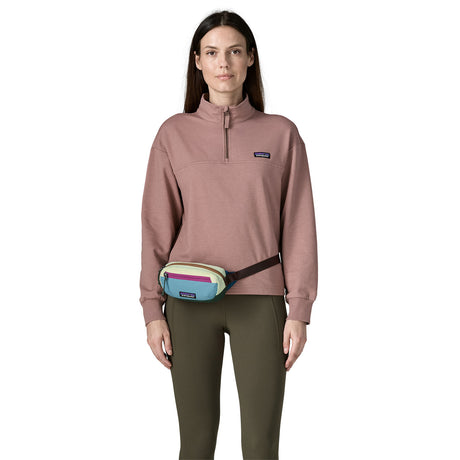 Patagonia Terravia Mini Hip Pack Patchwork/Snowmelt Blue - 53 Degrees North