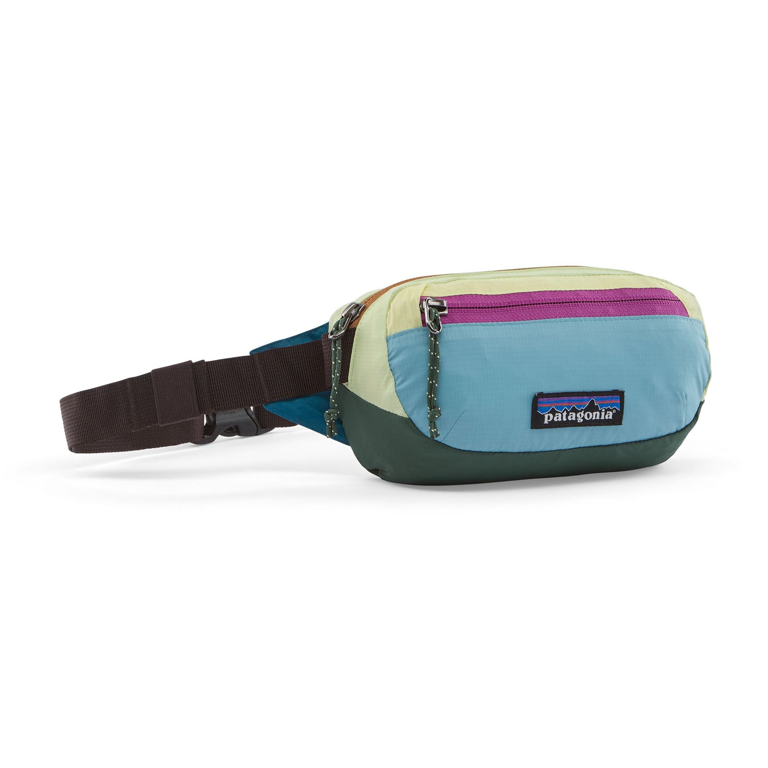 Patagonia Terravia Mini Hip Pack Patchwork/Snowmelt Blue - 53 Degrees North