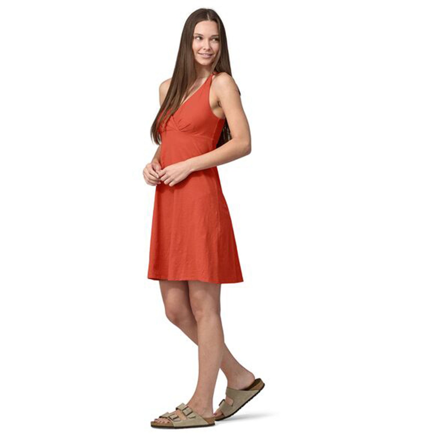 Patagonia Women's Amber Dawn Dress Bees and Flowers/Heartleaf Green / X-Small-Bees and Flowers/Heartleaf Green / Small-Bees and Flowers/Heartleaf Green / Medium-Bees and Flowers/Heartleaf Green / Large-Flourish/Abundant Blue / X-Small - 53 Degrees North 