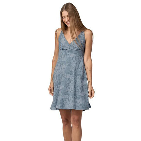 Patagonia Women's Amber Dawn Dress Bees and Flowers/Heartleaf Green / X-Small-Bees and Flowers/Heartleaf Green / Small-Bees and Flowers/Heartleaf Green / Medium-Bees and Flowers/Heartleaf Green / Large-Flourish/Abundant Blue / X-Small - 53 Degrees North 