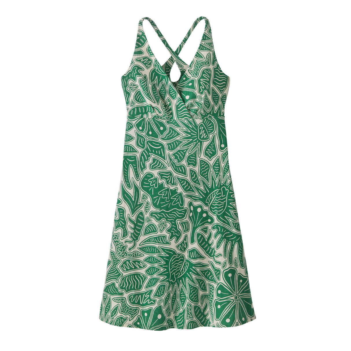 Patagonia Women's Amber Dawn Dress Bees and Flowers/Heartleaf Green / X-Small-Bees and Flowers/Heartleaf Green / Small-Bees and Flowers/Heartleaf Green / Medium-Bees and Flowers/Heartleaf Green / Large-Flourish/Abundant Blue / X-Small - 53 Degrees North 