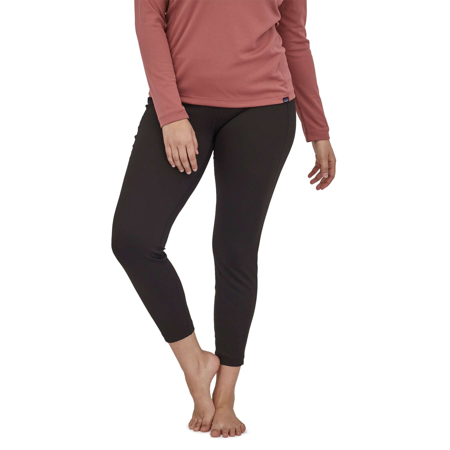 Patagonia Women's Capilene Midweight Bottoms Black / X-Small-Black / Small-Black / Medium-Black / Large-Black / X-Large - 53 Degrees North 