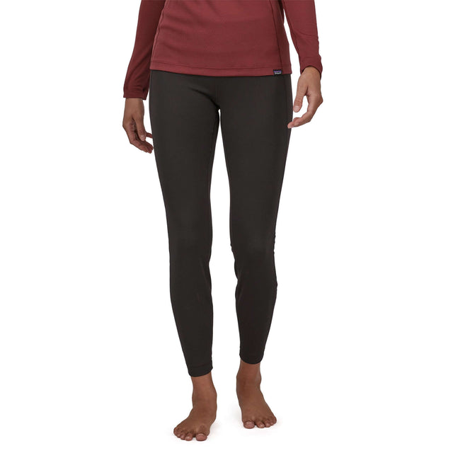 Patagonia Women's Capilene Midweight Bottoms Black / X-Small-Black / Small-Black / Medium-Black / Large-Black / X-Large - 53 Degrees North 