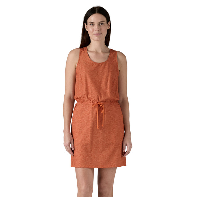 Patagonia Women's Fleetwith Dress Mountain Breeze/Rock Melon / X-Small-Mountain Breeze/Rock Melon / Small-Mountain Breeze/Rock Melon / Medium-Mountain Breeze/Rock Melon / Large-Mountain Breeze/Rock Melon / X-Large - 53 Degrees North 