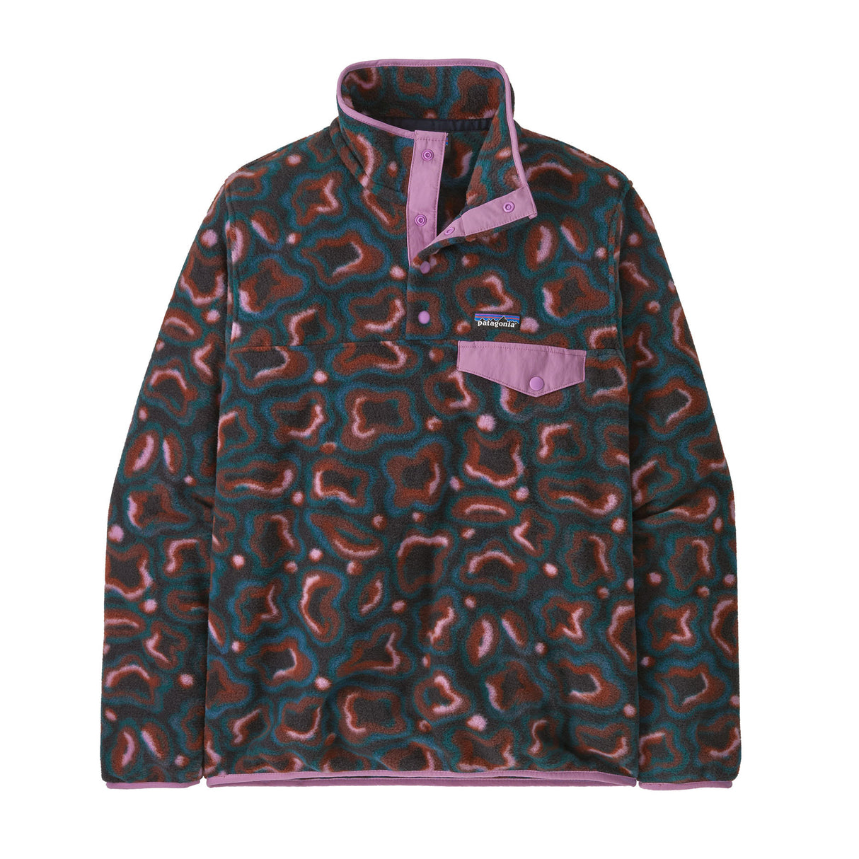 Patagonia Women's Lightweight Synch Snap-T Fleece Pullover Brisk Purple / X-Small-Brisk Purple / Small-Brisk Purple / Medium-Brisk Purple / Large-Brisk Purple / X-Large - 53 Degrees North 