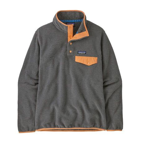 Patagonia Women's Lightweight Synch Snap T Pullover Nickel/Vivid Apricot / X-Small - 53 Degrees North