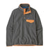 Patagonia Women's Lightweight Synch Snap T Pullover Nickel/Vivid Apricot / X-Small - 53 Degrees North