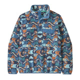 Patagonia Women's Lightweight Synchilla Snap-T Pullover Swallowtail Geo/Still Blue / X-Small-Swallowtail Geo/Still Blue / Small-Swallowtail Geo/Still Blue / Medium-Swallowtail Geo/Still Blue / Large-Swallowtail Geo/Still Blue / X-Large - 53 Degrees North 