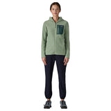 Patagonia Women's R1 Air Full-Zip Hooded Fleece Jacket Weathered Stone / X-Small-Weathered Stone / Small-Weathered Stone / Medium-Weathered Stone / Large-Weathered Stone / X-Large - 53 Degrees North 