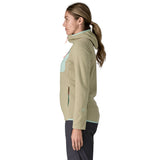 Patagonia Women's R1 Air Full-Zip Hooded Fleece Jacket Weathered Stone / X-Small-Weathered Stone / Small-Weathered Stone / Medium-Weathered Stone / Large-Weathered Stone / X-Large - 53 Degrees North 